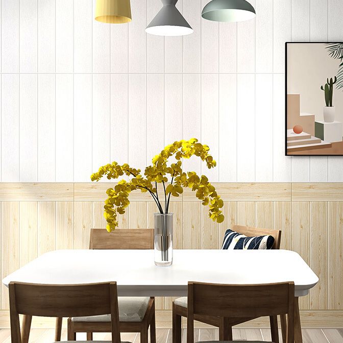 Lisslune | Modern Wall Access Panel Peel and Press Wall Access Panel with Wood Look