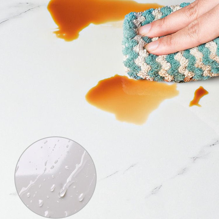 Lisslune | 10-Pack PVC Rectangular Peel and Stick Tiles Kitchen and Bathroom Backsplash