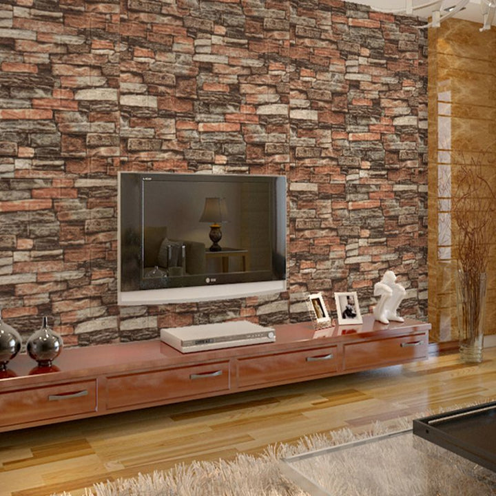 Lisslune | Artificial Stone Wall Panel Industrial Style Simple Living Living Room Wall Panel (10 Pieces)