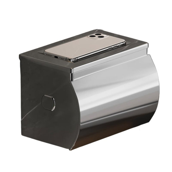 Lisslune | Modern Polished Chrome Bathroom Accessory Set Made of Stainless Steel
