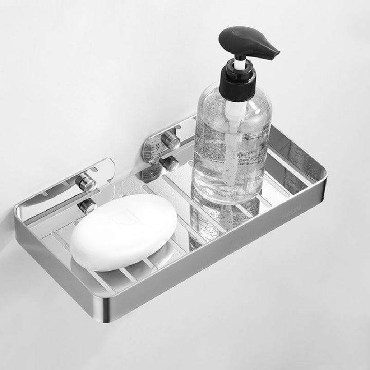 Lisslune | Silver Bathroom Accessories Hardware Set Modern Bathroom Accessories Kit