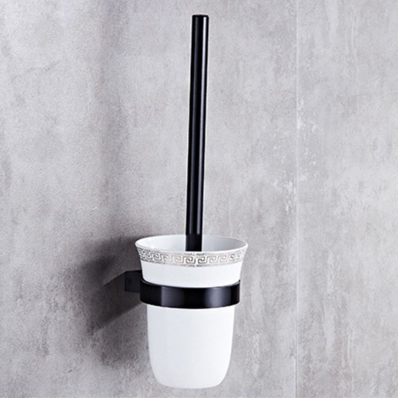 Skorter | Modern 5/6-piece bathroom accessory set with bathroom shelf/robe hooks/towel bar