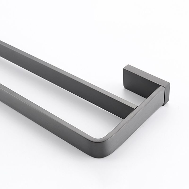 Lisslune | Gray metal modern bathroom accessories as a single item or as a set