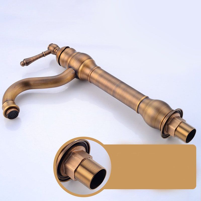 Lisslune | Vintage Bathroom Bathtub Faucet Single Lever Wall Mounted Bathtub Faucet