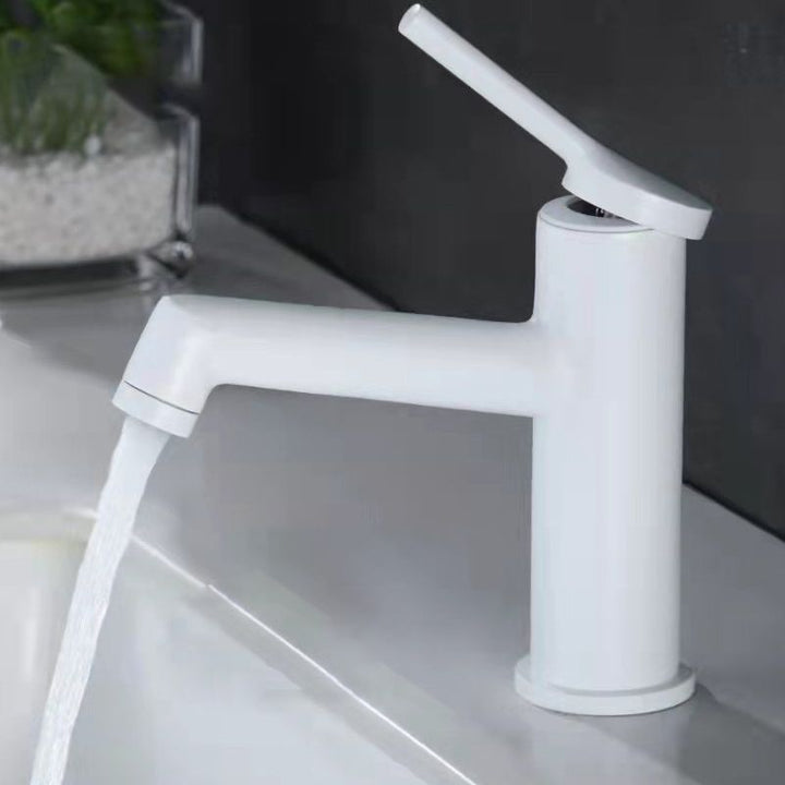 Lisslune | Contemporary Style Water Faucets Vessel Sink Bathroom Faucet with a Single Lever Handle