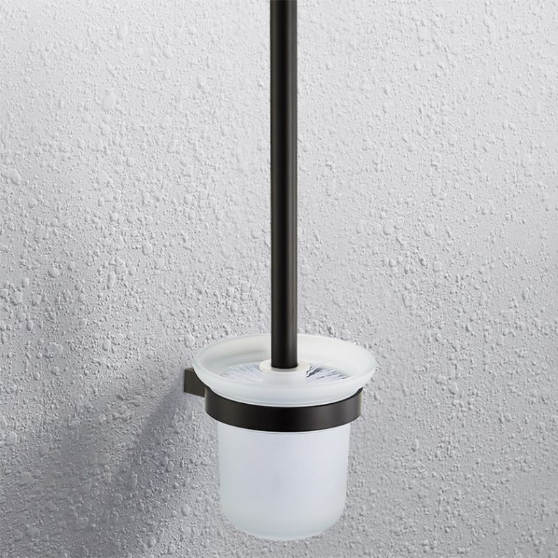 Lisslune | Modern black bathroom accessories set towel holder bathroom shelf bathroom faucet set