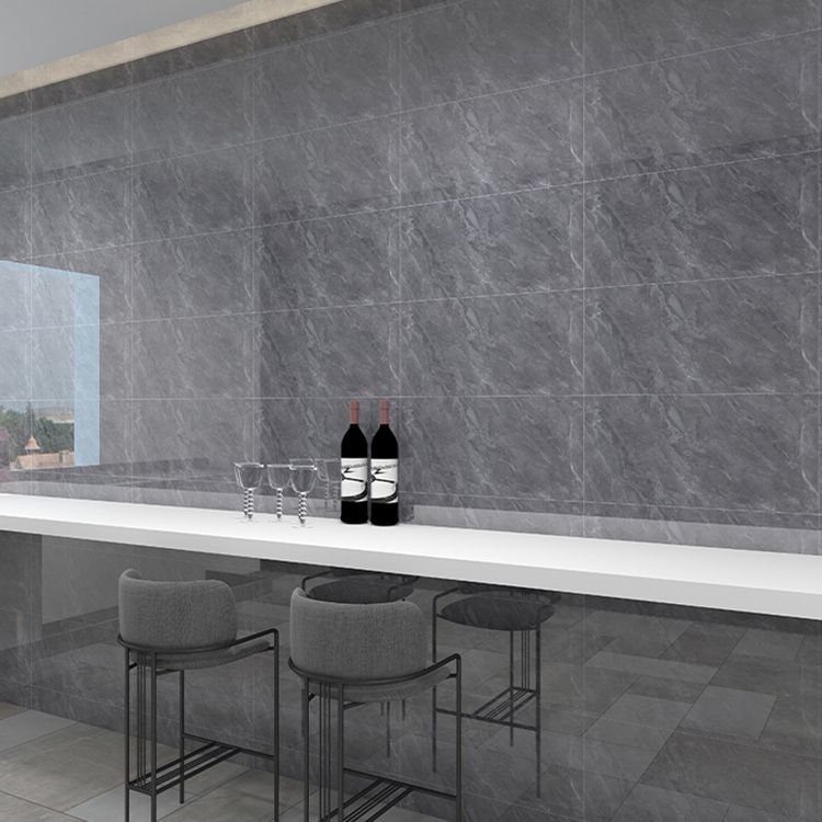 Lisslune | Marbleizing Waterproof Tile PVC Single Peel & Stick Tile for Backsplash