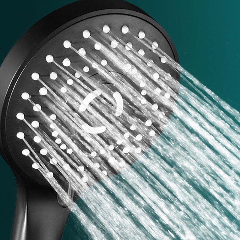 Lisslune | Plastic Hand Shower Adjustable Spray Pattern Hand Shower with Round Shape
