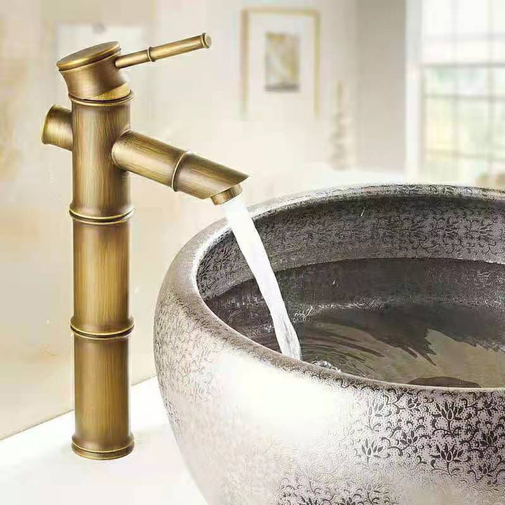Lisslune | Round Single-Handle Water Tap Country Style Faucet