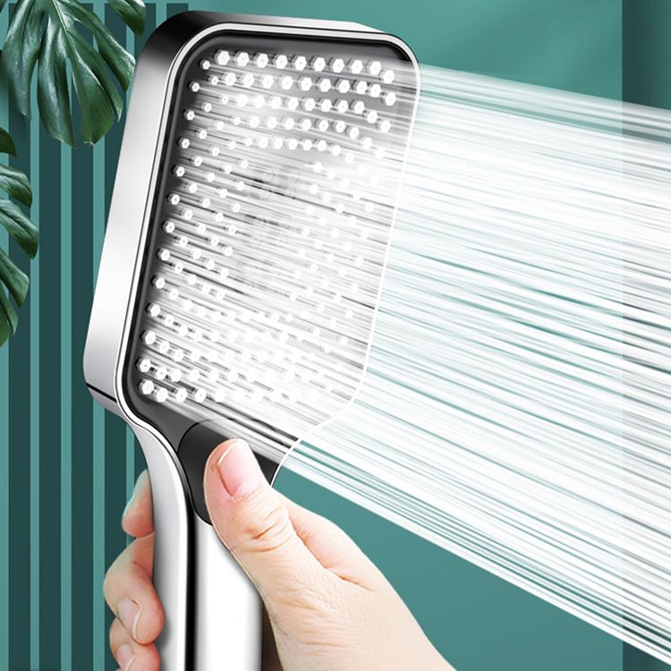 Lisslune | Modern Rectangular Handheld Shower Self-Cleaning Wall-Mounted Handheld Shower