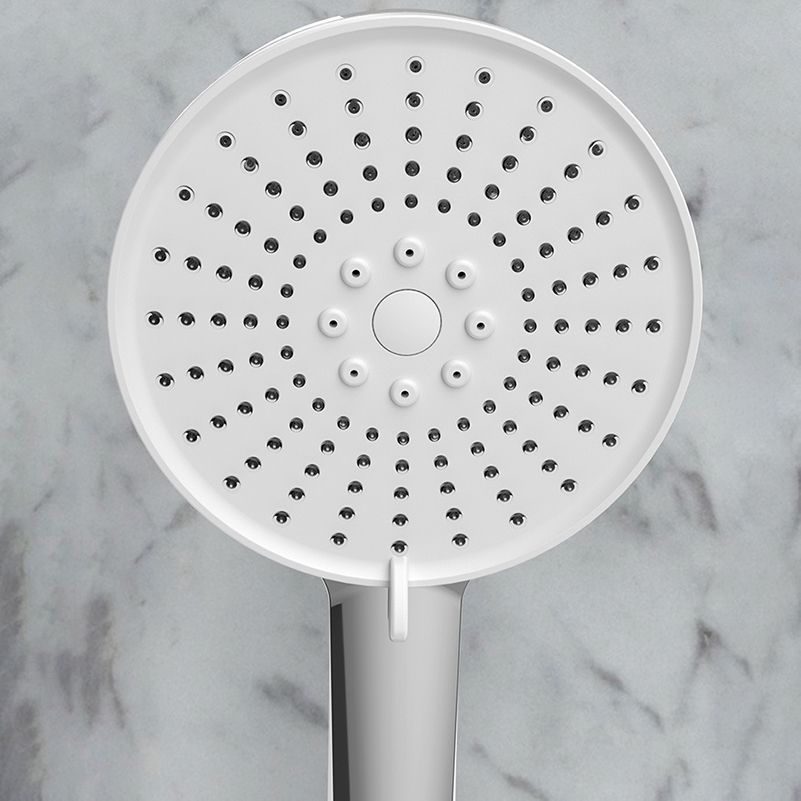 Lisslune | Plastic Handheld Showerhead Round Hand Shower with Self-Cleaning
