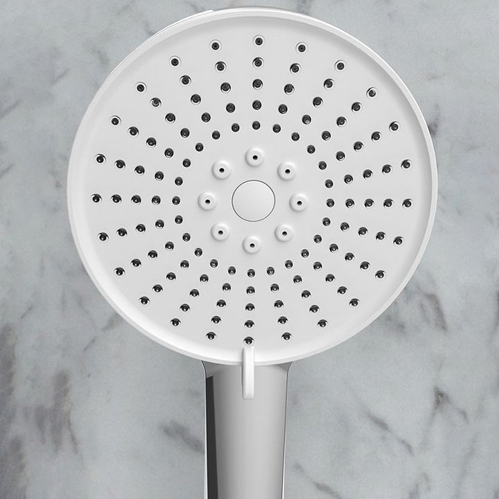 Lisslune | Plastic Handheld Showerhead Round Hand Shower with Self-Cleaning