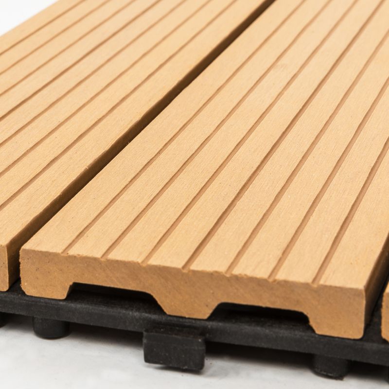 Lisslune | 12" X 24" Deck/Pavement Floor Tiles 4-Slat Decking Tiles