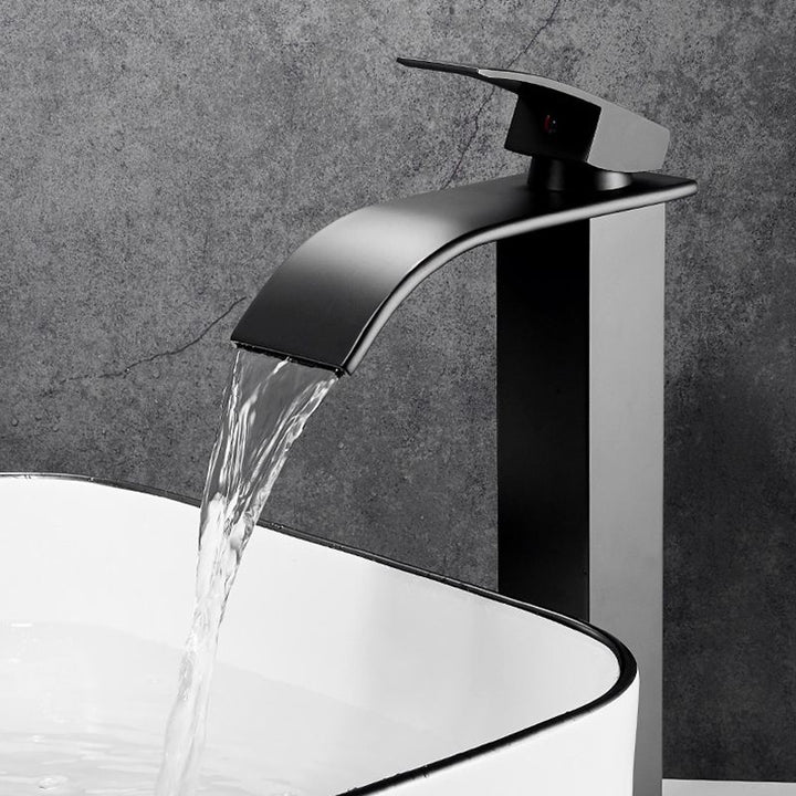 Lisslune | Vessel Sink Faucets Single Lever Mixer Modern Faucets for the Bathroom