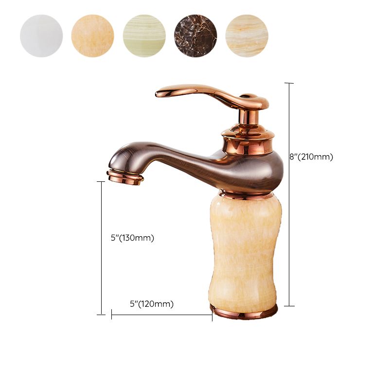 Lisslune | Luxury Ship Basin Faucet Lever Handle Round Ship Basin Bathroom Faucet