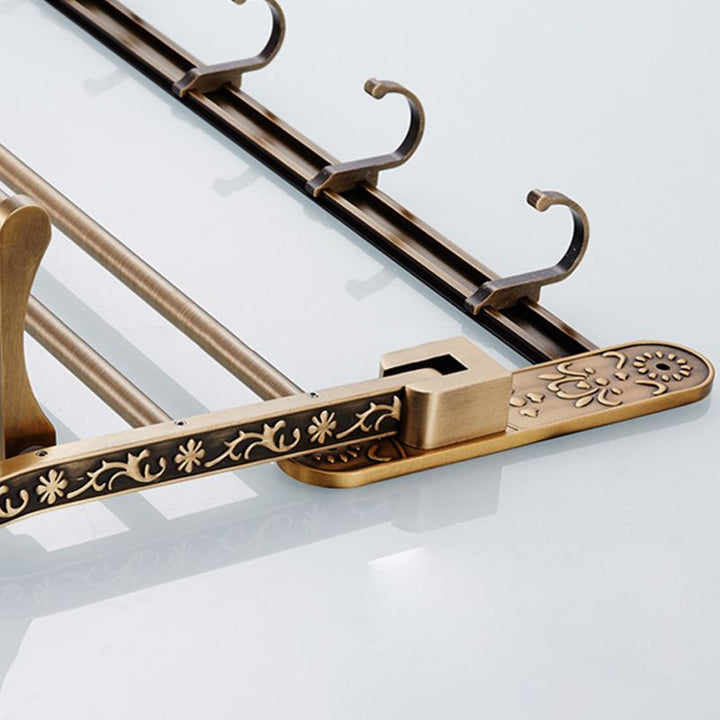 Lisslune | Traditional Bathroom Accessory Hardware Set Brass Bathroom Hardware