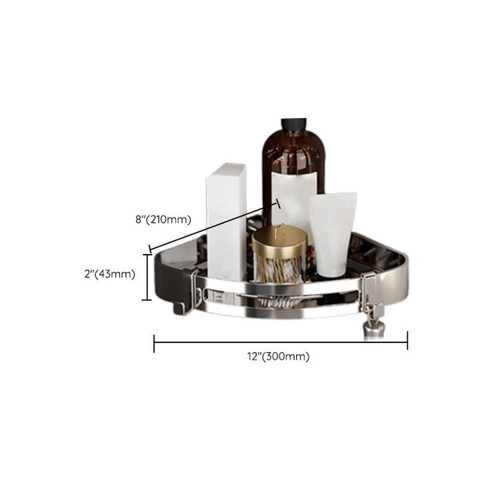 Lisslune | Modern Polished Chrome Bathroom Accessory Set Made of Stainless Steel