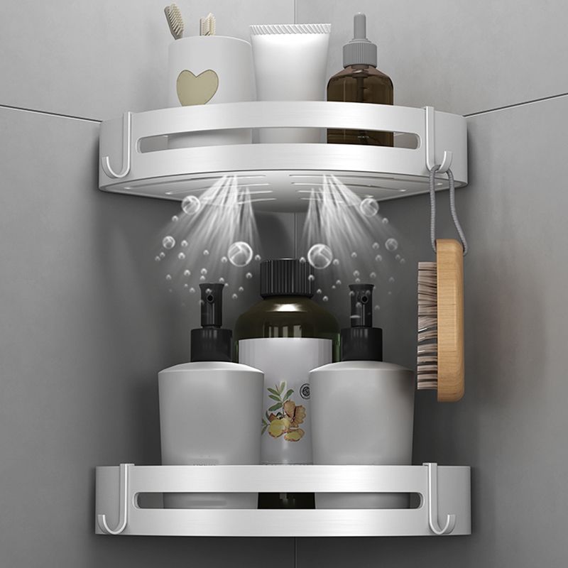 Lisslune | Silver Bathroom Set Modern Rust Protection Bathroom Accessories Single or as a Set