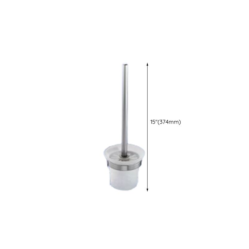 Lisslune | Contemporary bathroom accessory set made of aluminum with towel holder/bath shelf