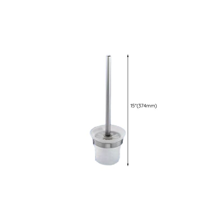 Lisslune | Contemporary bathroom accessory set made of aluminum with towel holder/bath shelf