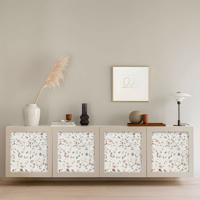 Lisslune | Plastic Peel and Stick Wall Tile Modern Easy Peel and Stick Tile