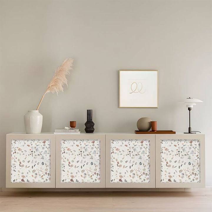 Lisslune | Plastic Peel and Stick Wall Tile Modern Easy Peel and Stick Tile