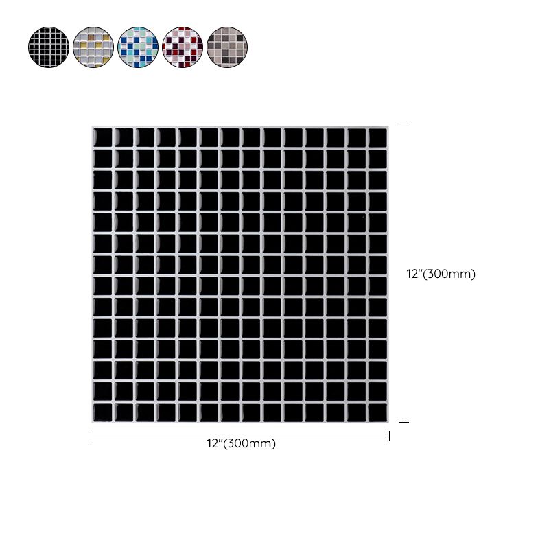 Lisslune | Modern Peel and Stick Backsplash Wall Tile PVC Peel & Stick Field Tile