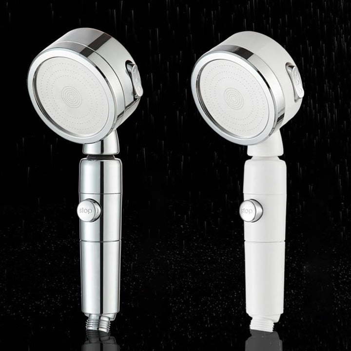 Lisslune | Contemporary 3 Jet Shower Head Adjustable Spray Pattern Rotatable Handheld Shower