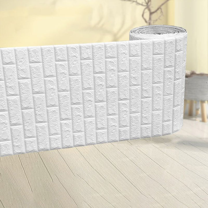 Lisslune | Modern Pearl Wainscoting Waterproof PVC Wall Access Panel Peel and Stick Wall Tile