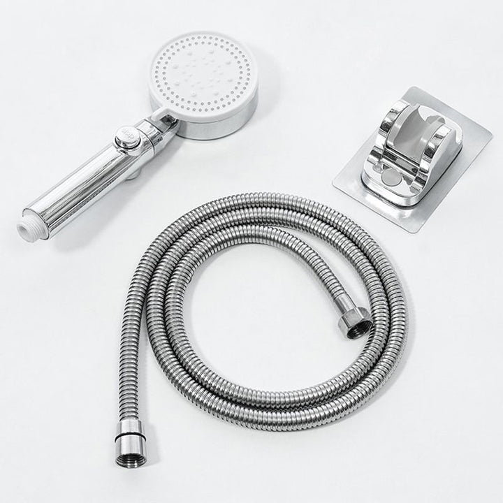 Lisslune | Modern Handheld Round Plastic Self-Cleaning Shower Head