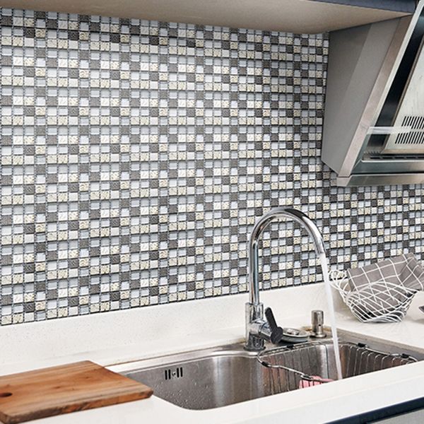 Lisslune | Mosaic tile for stripping and gluing tile mirror kitchen removable wall tile