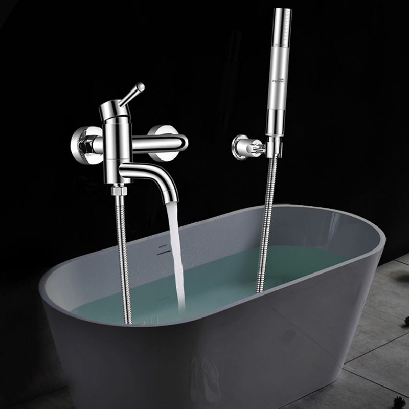 Lisslune | Popular Bathtub Faucet Swivel Spout Wall Mounted Bathtub Filler Trim