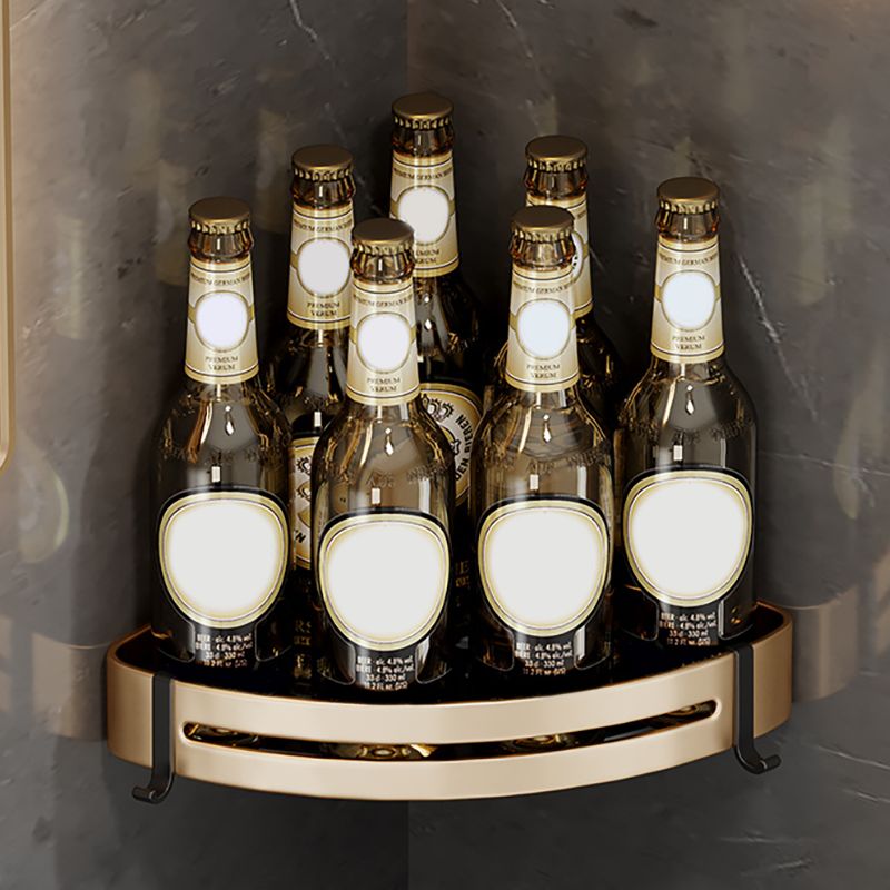 Lisslune | Modern Gold Bathroom Accessories Set Bathroom Shelf Bathroom Accessories Set