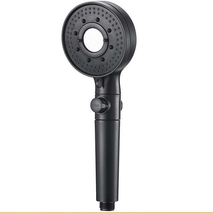 Lisslune | Round Shower Head Plastic Modern Shower Head with Adjustable Spray Pattern