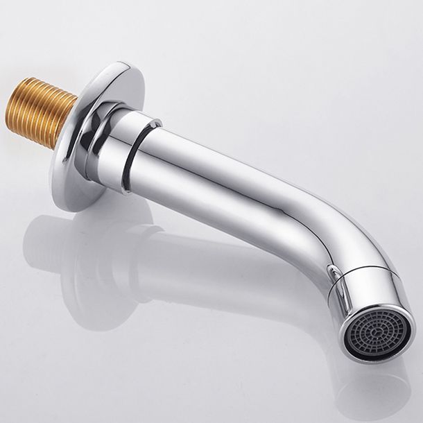 Lisslune | Modern bathroom faucet wall-mounted cross handles low arc faucet