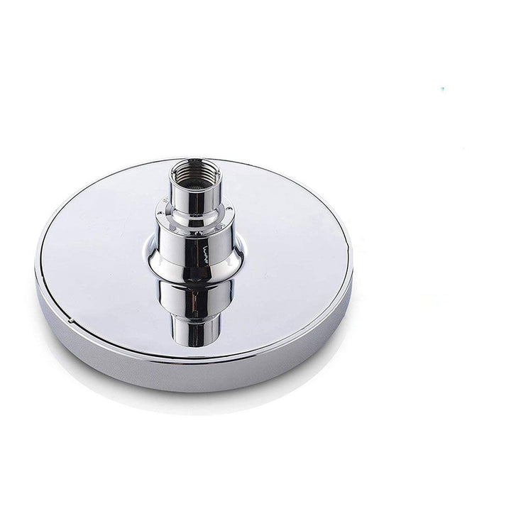 Lisslune | Contemporary Fixed Shower Head Round Metal Spray Head in Silver