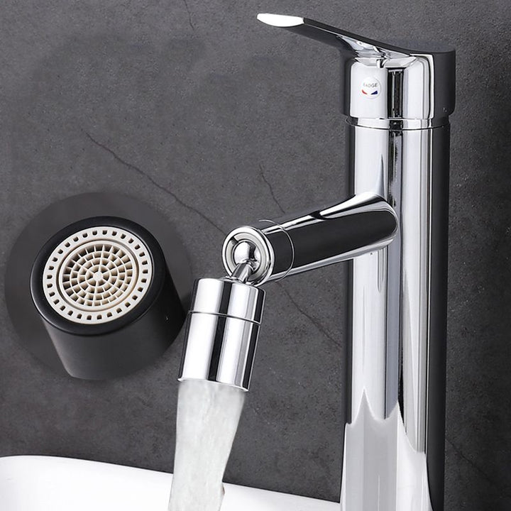 Lisslune | Modern Sink Faucet Copper Lever Handle Low Arc Pull-Out Sink Faucet