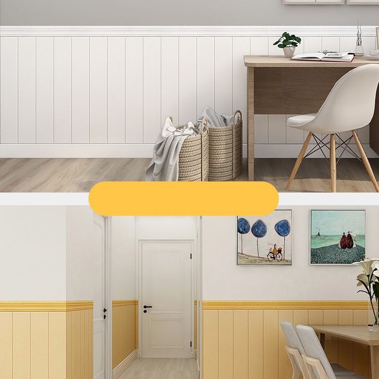 Lisslune | Contemporary Wall Paneling Interior Peel and Press Wall Paneling with Waterproof