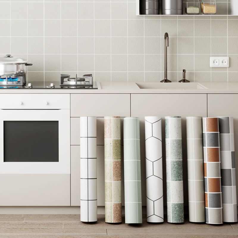 Lisslune | Modern Kitchen Backsplash Tile Waterproof Peel and Stick Mosaic Tile