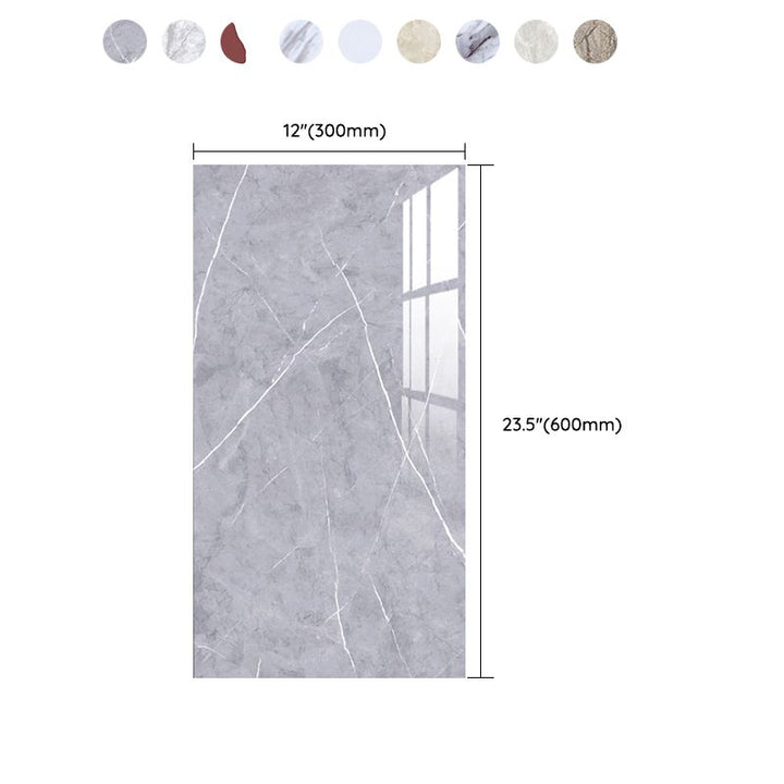 Lisslune | 10-Pack 12" x 23" PVC rectangular Peel & Stick subway tile kitchen and bathroom