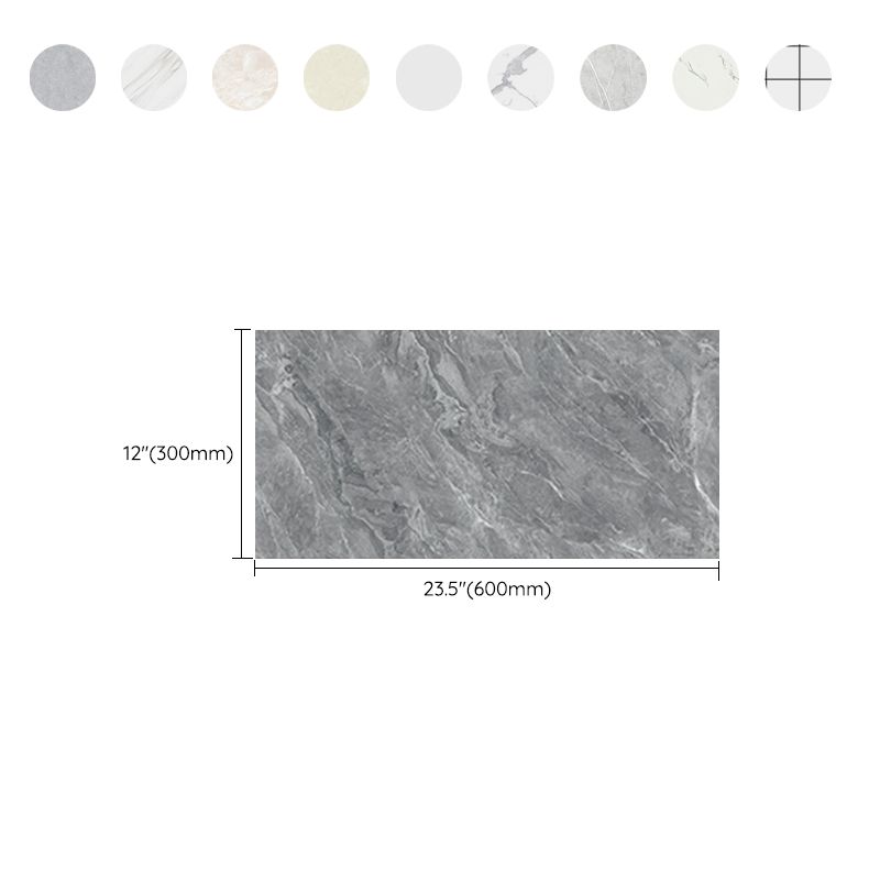 Lisslune | PVC Peel and Stick Wall Cladding Rectangular Single Panels Wallpaper
