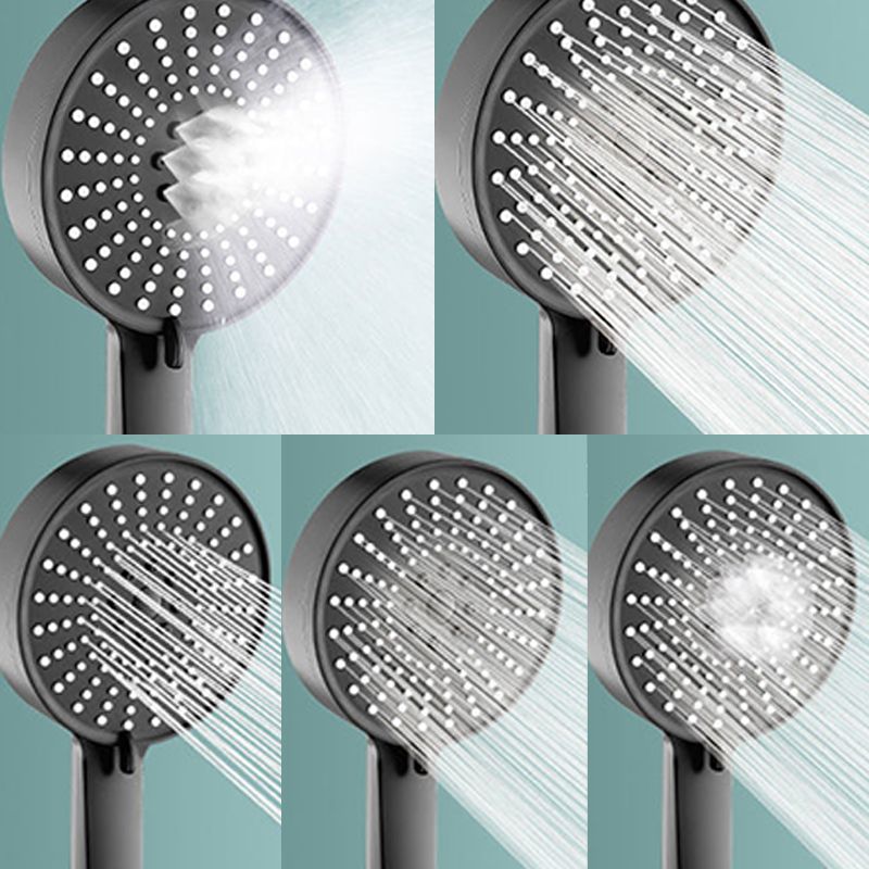 Lisslune | Modern Handheld Showerhead Adjustable Water Flow 5 Settings Wall Mounted Showerhead