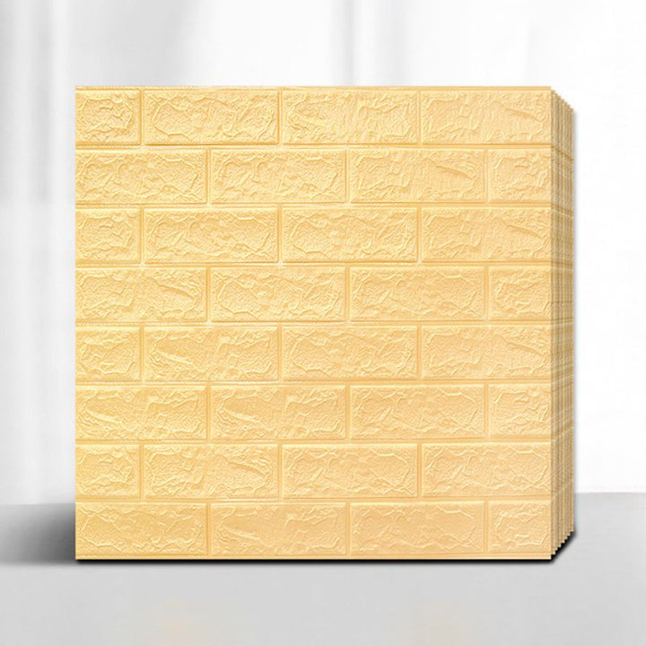 Lisslune | 3D-embossed wall panels Color Waterproof Foam Interior wall tile