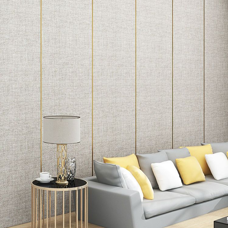 Lisslune | Modern Wall Covering Panel Linen Wall Indoor Upholstered Panel