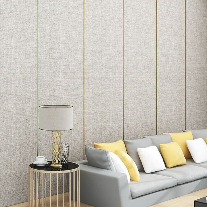 Lisslune | Modern Wall Covering Panel Linen Wall Indoor Upholstered Panel