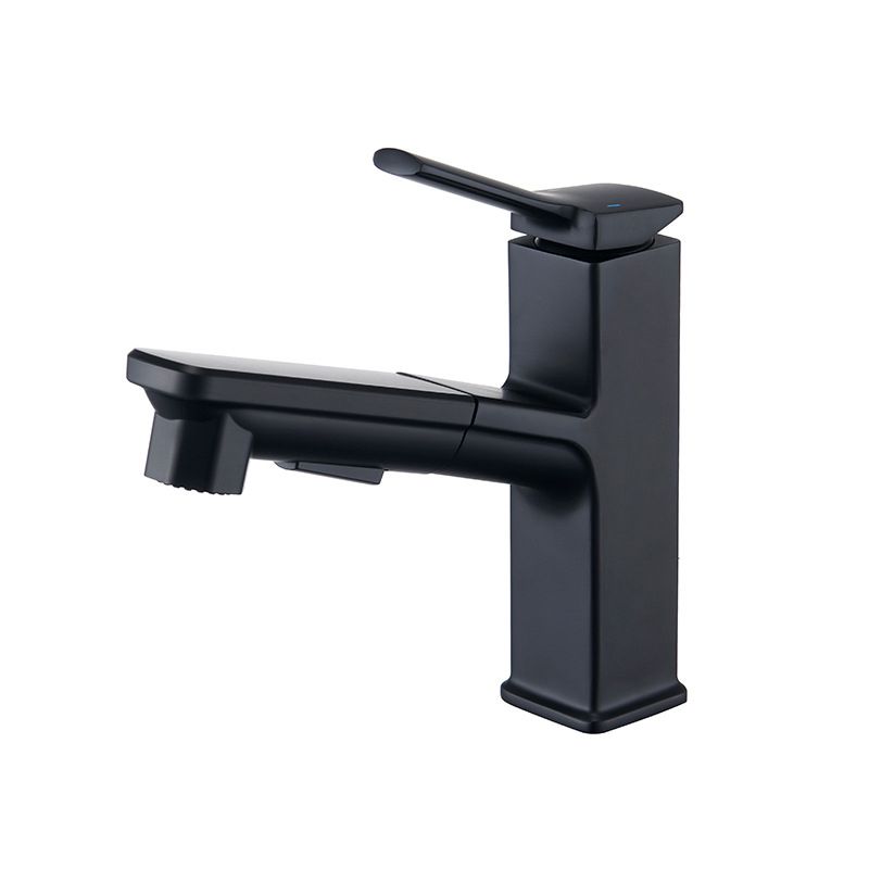 Lisslune | Modern Vessel Faucet Copper Pure Color Single Handle Vessel Faucet