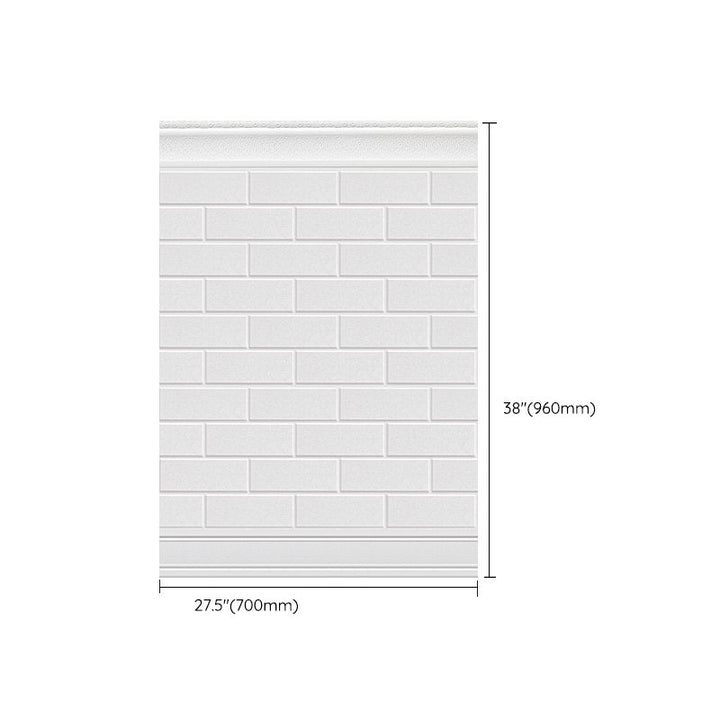 Lisslune | Plastic wall cladding panels for peeling and attaching with waterproof wainscoting