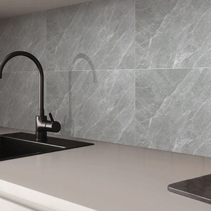 Lisslune | Modern Peel and Stick Back Wall Tiles PVC Field Tiles Wallpaper for Shower