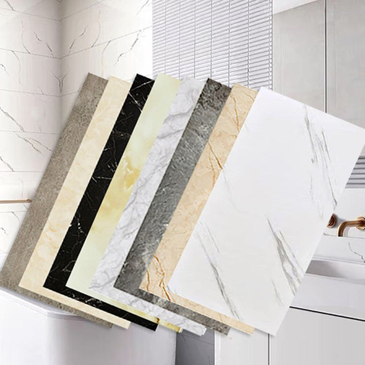 Lisslune | PVC Wall Panel Rectangle Waterproof Wall Cladding for the Living Room
