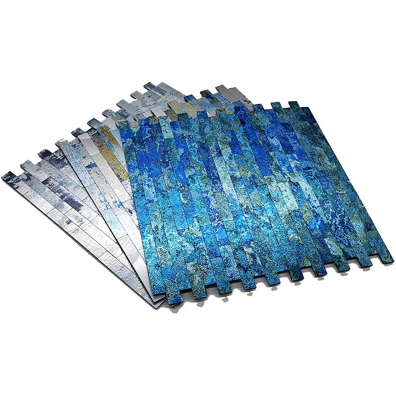 Lisslune | Aluminium Tile Stripping and Gluing Tiles Bathroom Waterproof Splash Guard Stripping and Gluing Wall Tile